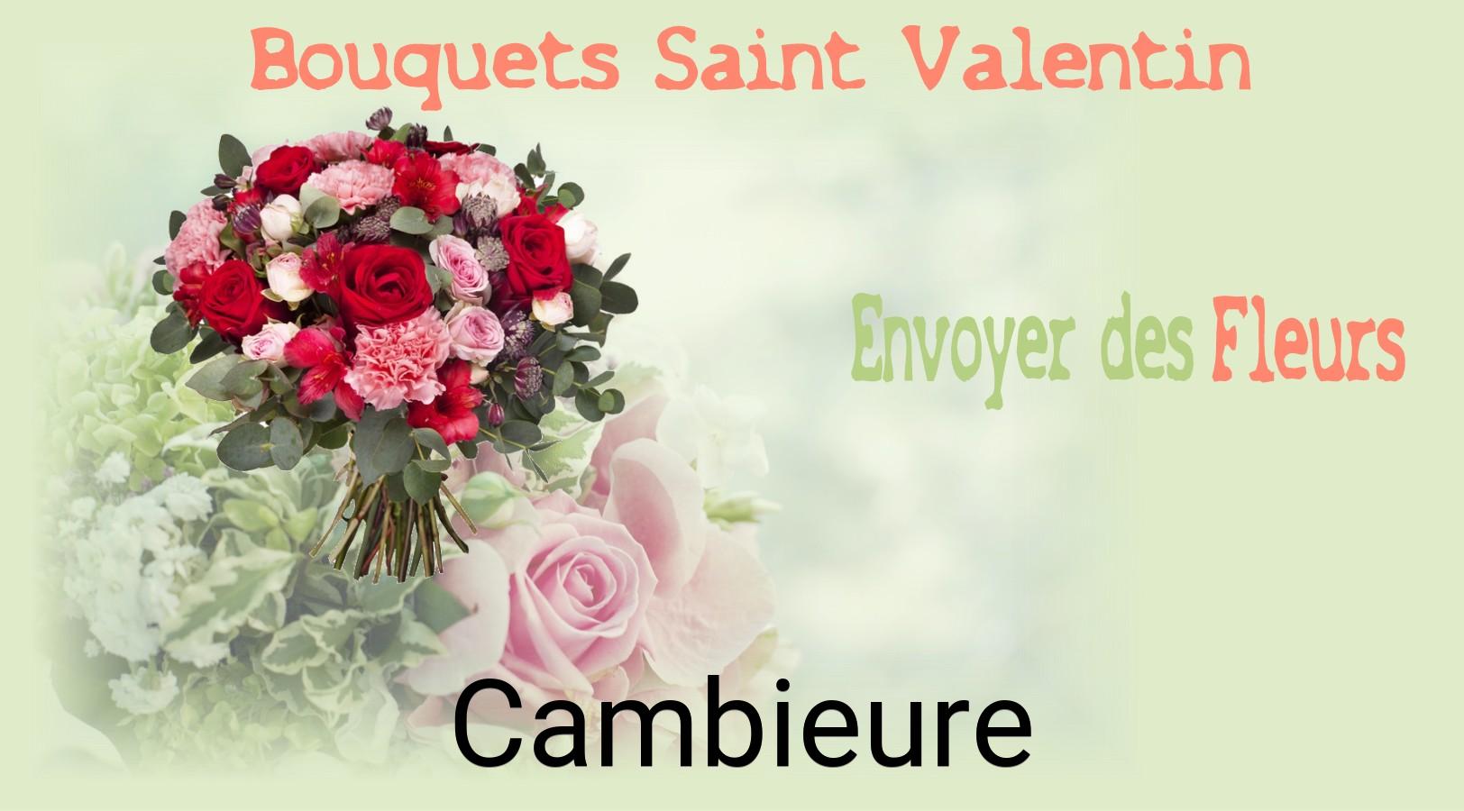 Roses de Saint-Valentin livrées à Cambieure